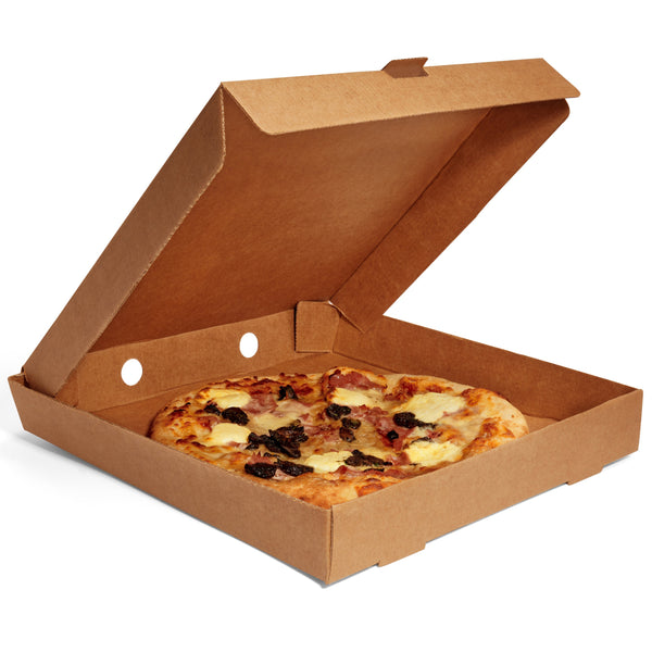 16" Kraft Corrugated Pizza Box - 50pk