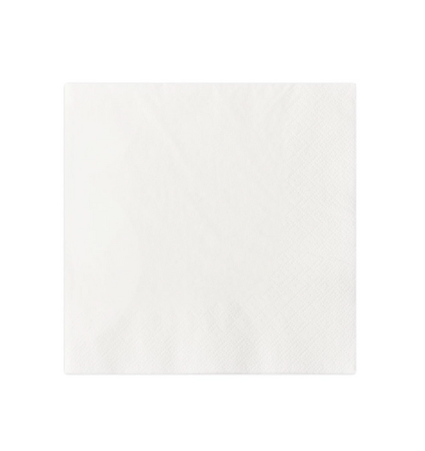 30cm Single Ply White Paper Lunch Napkin - 5000pk