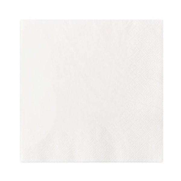 33cm 2 Ply White Paper Lunch Napkin - 2000pk