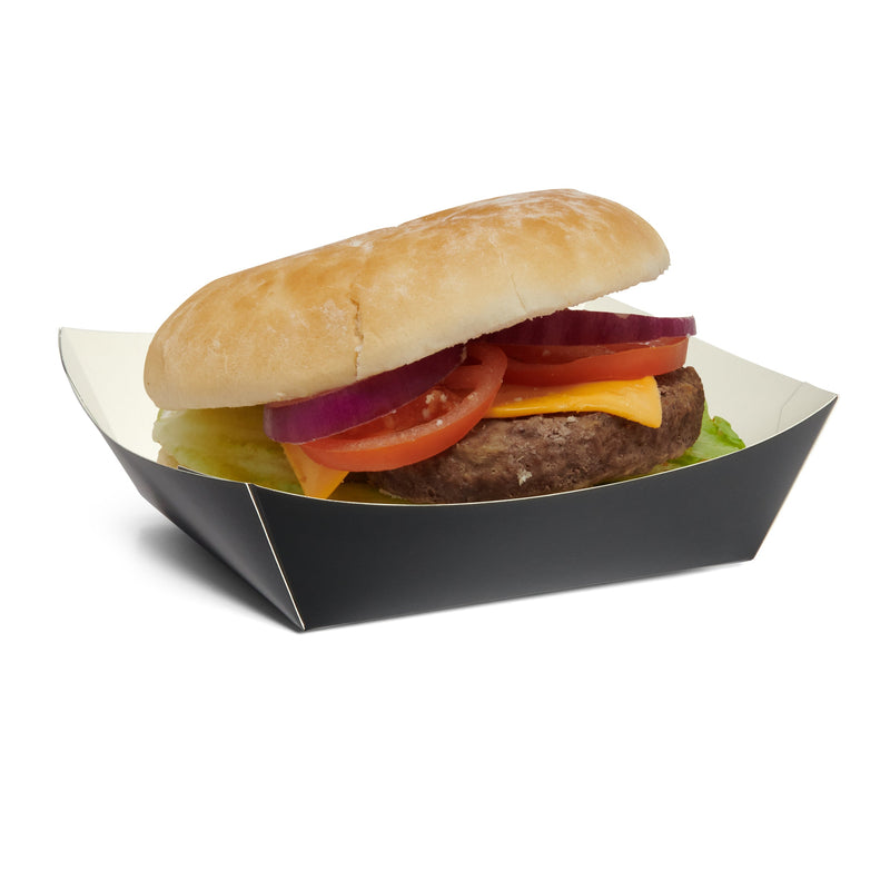 Black Burger Tray - 500pk