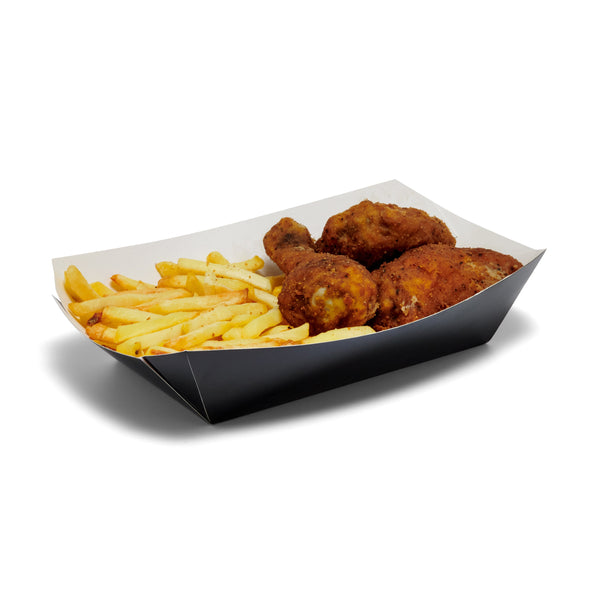 Large Black Meal Tray - 500pk