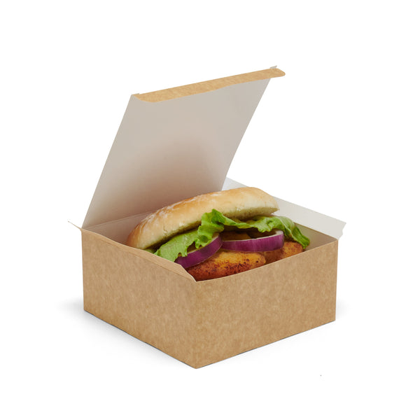 Standard Kraft Burger Box - 500pk