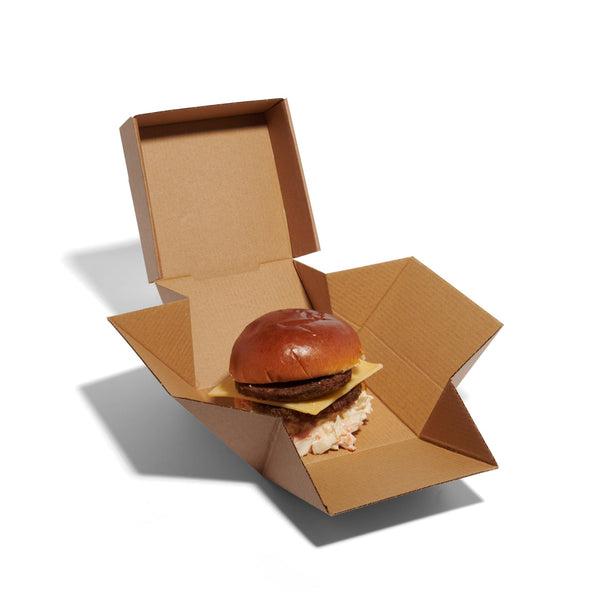 Premium Kraft Burger Box - 100pk