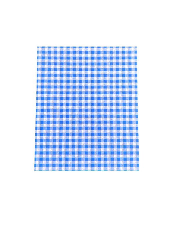 Blue Gingham Paper - 1000pk